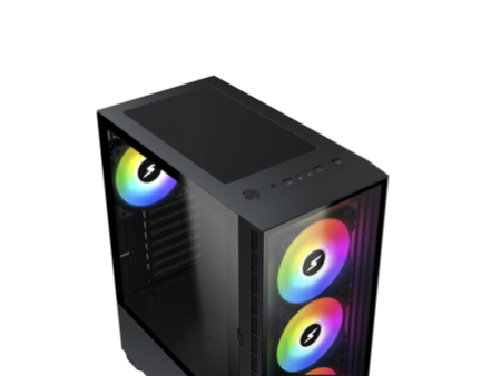 Gabinete Gamer SuperFrame Strider, Mid Tower, ARGB, Vidro Temperado, ATX, Sem Fonte, Com 6 Fans