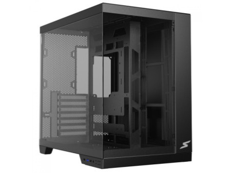 Gabinete Gamer SuperFrame Vhagar, Mid Tower, Vidro Temperado, ATX, Branco, Sem Fan, SF-CS-VGMAWSF