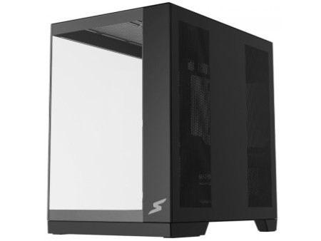 Gabinete Gamer SuperFrame Vhagar, Mid Tower, Vidro Temperado, ATX, Branco, Sem Fan, SF-CS-VGMAWSF