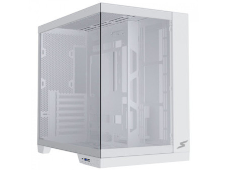 Gabinete Gamer SuperFrame Boreas, Mid Tower, Vidro Temperado, ATX, Sem Fans, Preto, SFGB-BOREAS-0