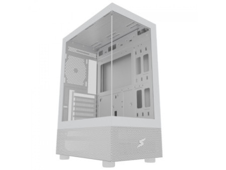 Gabinete Gamer SuperFrame Boreas, Mid Tower, Vidro Temperado, ATX, Com 3 Fans ARGB, Preto, SFGB-BOREAS-3