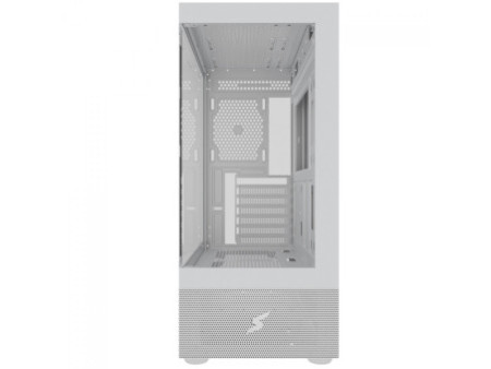Gabinete Gamer SuperFrame Boreas, Mid Tower, Vidro Temperado, ATX, Com 3 Fans ARGB, Preto, SFGB-BOREAS-3