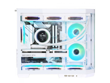 Gabinete Gamer SuperFrame Void, Mid Tower, Vidro Temperado, M-ATX, Black, Sem Fonte, Com 3 Fans, SF-CS-VDMAB3F
