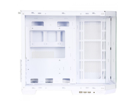 Gabinete Gamer SuperFrame Void, Mid Tower, Vidro Temperado, M-ATX, Black, Sem Fonte, Com 3 Fans, SF-CS-VDMAB3F