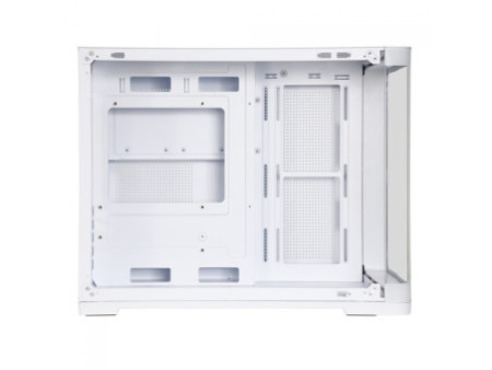 Gabinete Gamer SuperFrame Cristal, Mid Tower, Vidro Temperado, ATX, Com 4 Fans ARGB, Branco, SF-CS-CTMAW4F