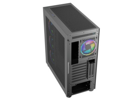 Gabinete Gamer SuperFrame Glass, Mid Tower, RGB, Vidro Temperado, ATX, Black, Sem Fonte, Sem Fans