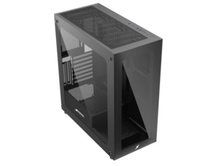 Gabinete Gamer SuperFrame Prime, Mid Tower, Vidro Temperado, M-ATX, Branco, Sem Fonte, Sem Fan