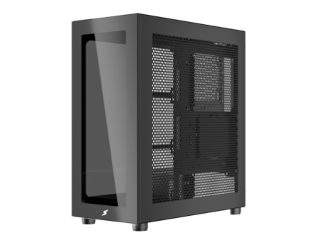 Gabinete Gamer SuperFrame Prime, Mid Tower, Vidro Temperado, M-ATX, Branco, Sem Fonte, Sem Fan