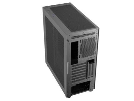 Gabinete Gamer SuperFrame Prime, Mid Tower, Vidro Temperado, M-ATX, Branco, Sem Fonte, Sem Fan