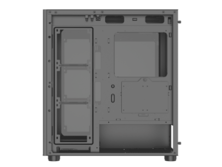 Gabinete Gamer SuperFrame Prime, Mid Tower, Vidro Temperado, M-ATX, Branco, Sem Fonte, Sem Fan