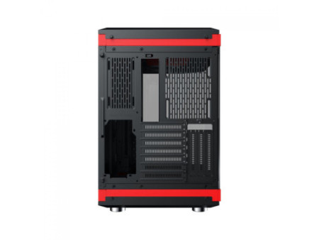 Gabinete Gamer SuperFrame Power Cube, Mid Tower, Vidro Temperado, EATX, Black, Sem Fonte, Sem Fan