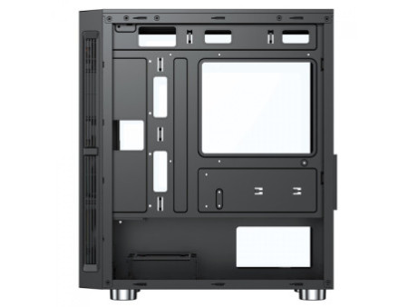 Gabinete Gamer SuperFrame Wind, Mid Tower, Vidro Temperado, M-ATX, Pink, Sem Fonte, Com 3 Fans