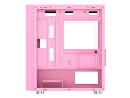 Gabinete Gamer SuperFrame Wind, Mid Tower, Vidro Temperado, M-ATX, White, Sem Fonte, Com 3 Fans