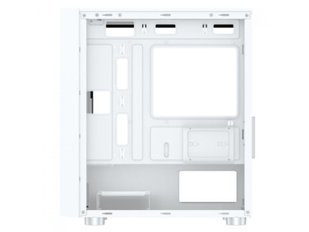 Gabinete Gamer SuperFrame Wind, Mid Tower, Vidro Temperado, M-ATX, Black, Sem Fonte, Com 3 Fans