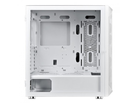 Gabinete Gamer SuperFrame Cube, Mid Tower, Vidro Temperado, ATX, Black, Sem Fonte, Com 10 Fans ARGB