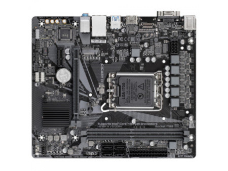 Placa Mãe Gigabyte H610M H V3, Chipset H610, Intel LGA 1700, mATX, DDR4