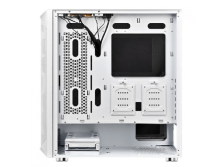 Gabinete Gamer SuperFrame Cube, Mid Tower, Vidro Temperado, ATX, Black, Sem Fonte, Com 10 Fans ARGB