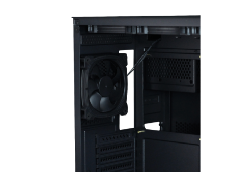 Gabinete Gamer SuperFrame Hazy, Mid Tower, RGB, Vidro Temperado, E-ATX, Black, Sem Fonte, Com 3 Fans ARGB