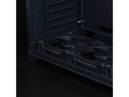 Gabinete Gamer SuperFrame Hazy, Mid Tower, RGB, Vidro Temperado, E-ATX, Black, Sem Fonte, Com 3 Fans ARGB