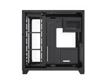 Gabinete Gamer SuperFrame Hazy, Mid Tower, RGB, Vidro Temperado, E-ATX, Black, Sem Fonte, Com 3 Fans ARGB