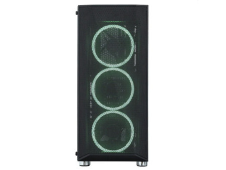 Gabinete Gamer Thermaltake AH T200 Black, Mid Tower, Vidro Temperado, mATX, Sem Fonte, Sem Fan, Preto, CA-1R4-00S1WN-00
