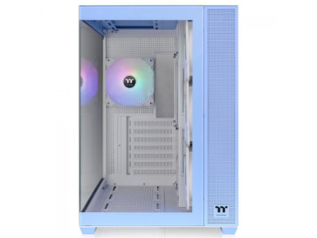 Gabinete Gamer Thermaltake The Tower 300 Hydrangea Blue, Micro Tower, Vidro Temperado, mATX, Sem Fonte, Com 2 Fans, Azul, CA-1Y4