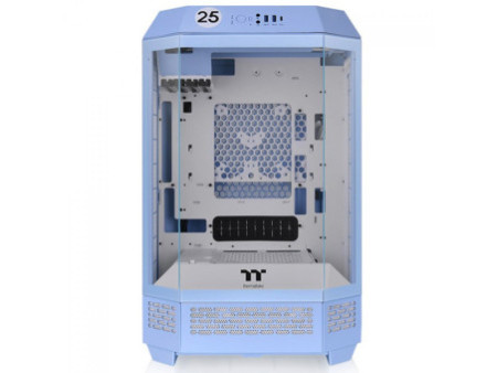Gabinete Gamer Thermaltake CTE E660 MX Hydrangea Blue, Mid Tower, Vidro Temperado, E-ATX, Sem Fonte, Sem Fans, Azul, CA-1Y3-00MF