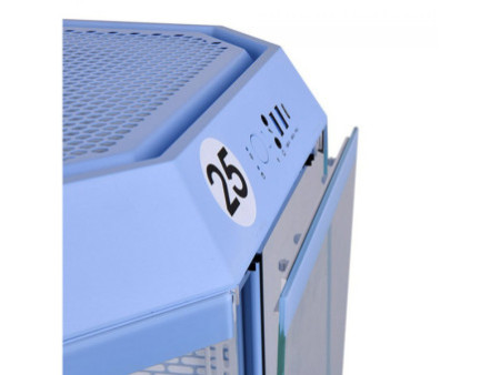 Gabinete Gamer Thermaltake CTE E660 MX Hydrangea Blue, Mid Tower, Vidro Temperado, E-ATX, Sem Fonte, Sem Fans, Azul, CA-1Y3-00MF