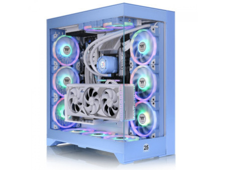 Gabinete Gamer Thermaltake CTE E660 MX Snow, Mid Tower, Vidro Temperado, E-ATX, Sem Fonte, Sem Fans, Branco, CA-1Y3-00M6WN-01