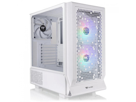 Gabinete Gamer Thermaltake Ceres 330 TG ARGB Hydrangea Blue, Mid Tower, E-ATX, Sem Fonte, Com 3 Fans, Azul, CA-1Y2-00MFWN-00