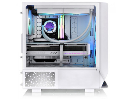 Gabinete Gamer Thermaltake Ceres 330 TG ARGB Hydrangea Blue, Mid Tower, E-ATX, Sem Fonte, Com 3 Fans, Azul, CA-1Y2-00MFWN-00