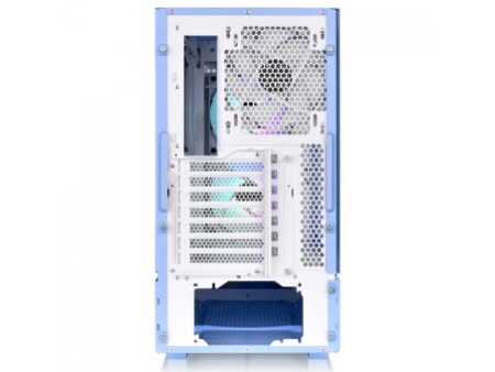 Gabinete Gamer Thermaltake View 380 TG ARGB Snow, Mid Tower, Vidro Temperado, ATX, Com 4 Fans, Branco, CA-1Z2-00M6WN-00
