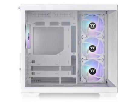 Gabinete Gamer Thermaltake Versa C22 RGB, Mid Tower, Black, Fonte TR-700, Water Cooler 3.0 RGB 240, CA1G900M1WN03