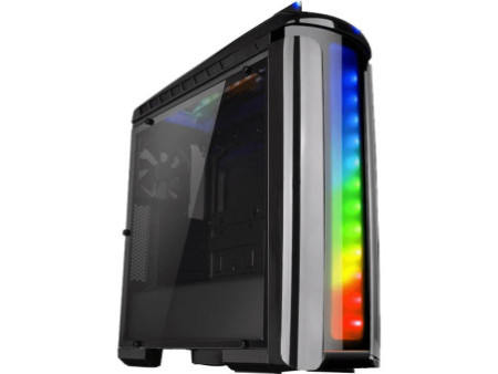 Gabinete Gamer Thermaltake The Tower 200 Turquoise, Mini Tower, Vidro Temperado, Mini-ITX, Blue, Sem Fonte, Com 2 Fans, CA-1X9-0