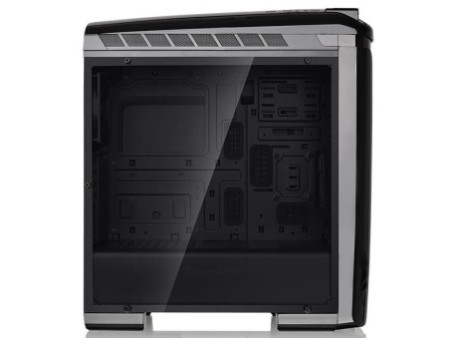 Gabinete Gamer Thermaltake The Tower 200 Turquoise, Mini Tower, Vidro Temperado, Mini-ITX, Blue, Sem Fonte, Com 2 Fans, CA-1X9-0