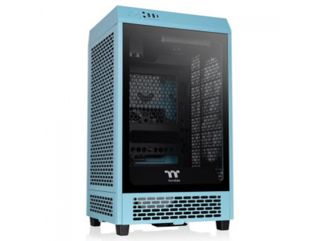 Gabinete Gamer Thermaltake The Tower 500, Mid Tower, Vidro Temperado, E-ATX, White, Sem Fonte, Com 2 Fans, CA-1X1-00M6WN-00