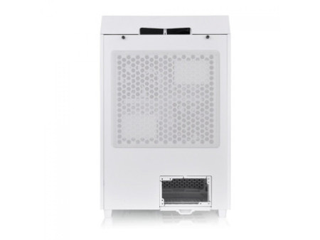 Gabinete Gamer ThermalTake S100TG, Mini Tower, Vidro Temperado, Black, MATX, Com Fonte 600W, Com 1 Fan, CA-3Q9-60S1WZ-00