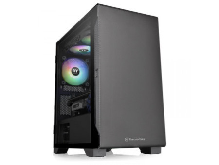 Gabinete Gamer Thermaltake The Tower 200 Matcha Green, Mini Tower, Vidro Temperado, Mini-ITX, Sem Fonte, Com 2 Fans, CA-1X9-00SE