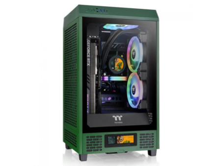 Gabinete Gamer Thermaltake Ceres 330 TG ARGB, Mid Tower, Vidro Temperado, E-ATX, Black, Sem Fonte, Com 3 Fans, CA-1Y2-00M1WN-01