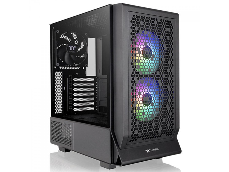 Gabinete Gamer Thermaltake Ceres 300 TG ARGB Matcha Green, Mid Tower, Vidro Temperado, E-ATX, Sem Fonte, Com 3 Fans, CA-1Y2-00ME