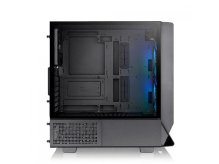 Gabinete Gamer Thermaltake Ceres 300 TG ARGB Matcha Green, Mid Tower, Vidro Temperado, E-ATX, Sem Fonte, Com 3 Fans, CA-1Y2-00ME