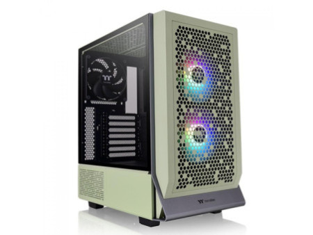 Gabinete Gamer Thermaltake The Tower 200 Snow, Mini Tower, Vidro Temperado, Mini-ITX, Branco, Sem Fonte, Com 2 Fans, CA-1X9-00S6