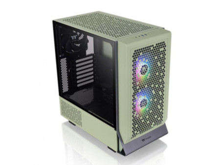 Gabinete Gamer Thermaltake The Tower 200 Snow, Mini Tower, Vidro Temperado, Mini-ITX, Branco, Sem Fonte, Com 2 Fans, CA-1X9-00S6