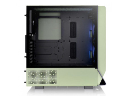 Gabinete Gamer Thermaltake The Tower 200 Snow, Mini Tower, Vidro Temperado, Mini-ITX, Branco, Sem Fonte, Com 2 Fans, CA-1X9-00S6