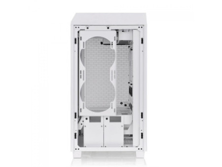 Gabinete Gamer Thermaltake CTE C700 Air Snow, Branco, Mid Tower, Vidro Temperado, E-ATX, Sem Fonte, Com 3 Fans, CA-1X7-00F6WN-00