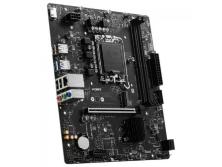 Placa Mãe MSI PRO H610M-S, Chipset H610, Intel LGA 1700, MATX, DDR4