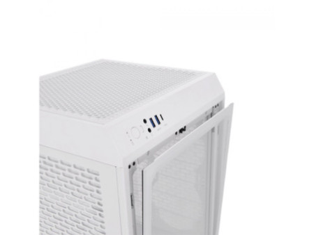 Gabinete Gamer Thermaltake CTE C700 Air Snow, Branco, Mid Tower, Vidro Temperado, E-ATX, Sem Fonte, Com 3 Fans, CA-1X7-00F6WN-00