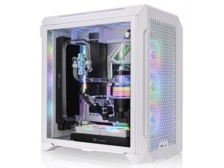 Gabinete Gamer Thermaltake CTE C700 Air, Preto, Mid Tower, Vidro Temperado, E-ATX, Sem Fonte, Com 3 Fans, CA-1X7-00F1WN-00
