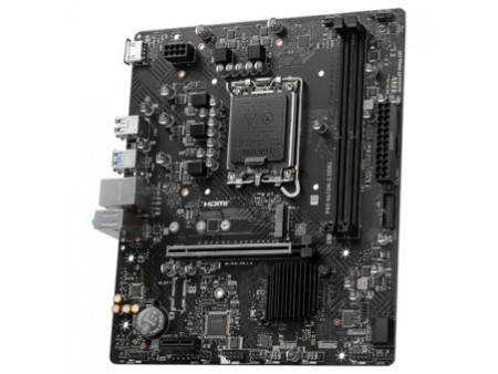 Placa Mãe MSI PRO H610M-S, Chipset H610, Intel LGA 1700, MATX, DDR4