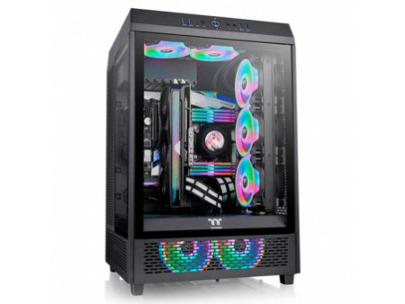 Gabinete Gamer Thermaltake Ceres 300 TG ARGB Snow, Mid Tower, Vidro Temperado, E-ATX, White, Sem Fonte, Com 3 Fans, CA-1Y2-00M6W